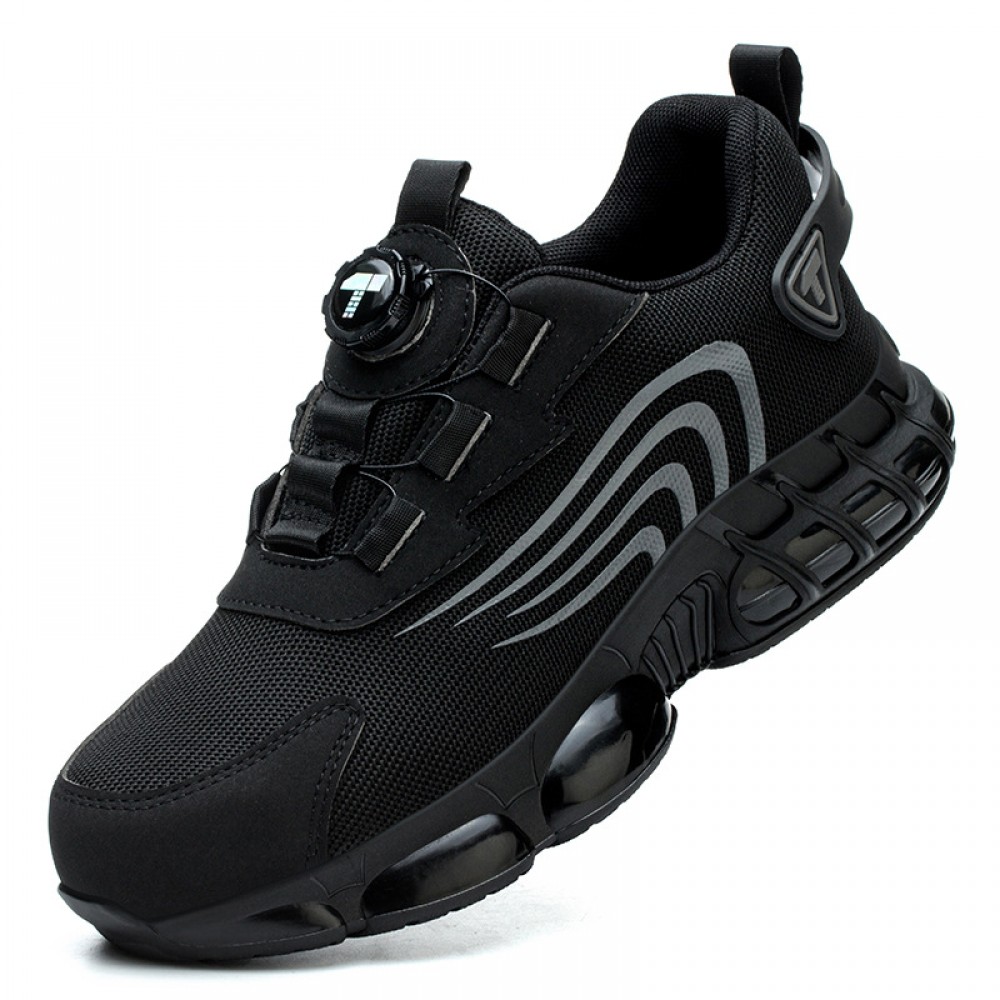 Men's Sports Geometric Round Toe Sports Shoes